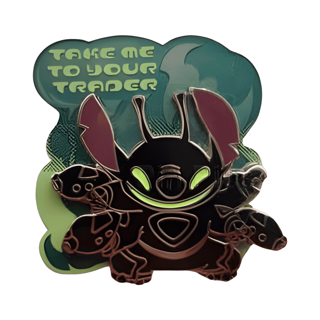 Stitch - Take Me To Your Trader Disney pin