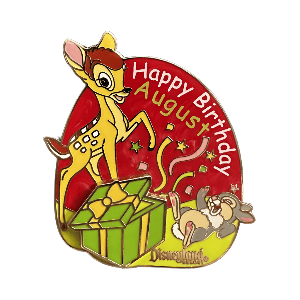 Thumper - Happy Birthday - August Disney pin