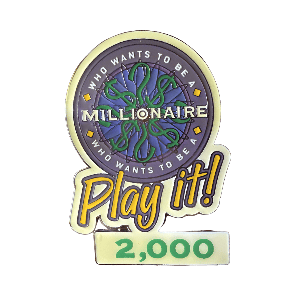 Play it - 2000 Points Disney pin