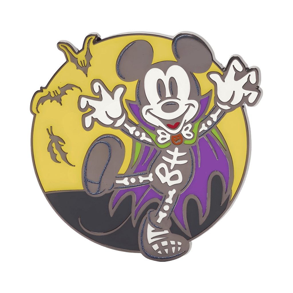 Skeleton Mickey Disney pin
