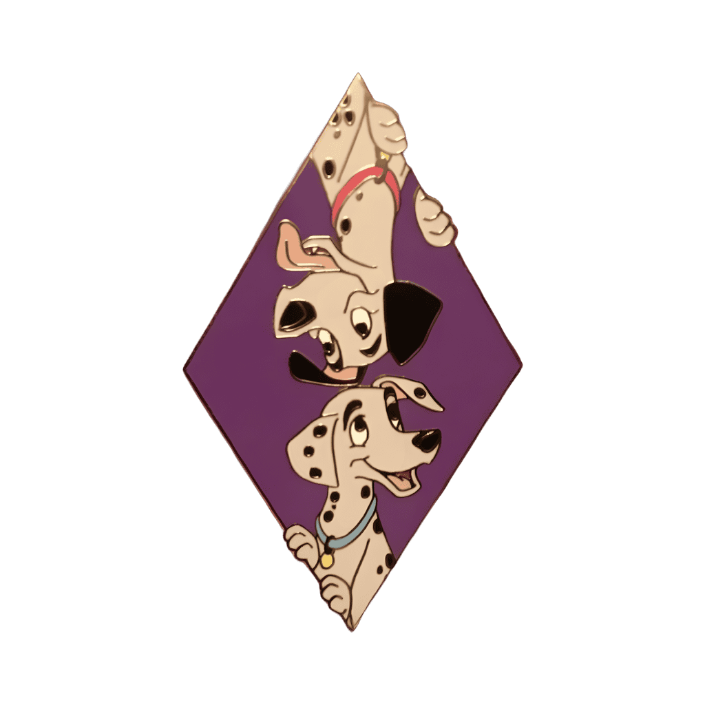 Pongo & Perdita Disney pin