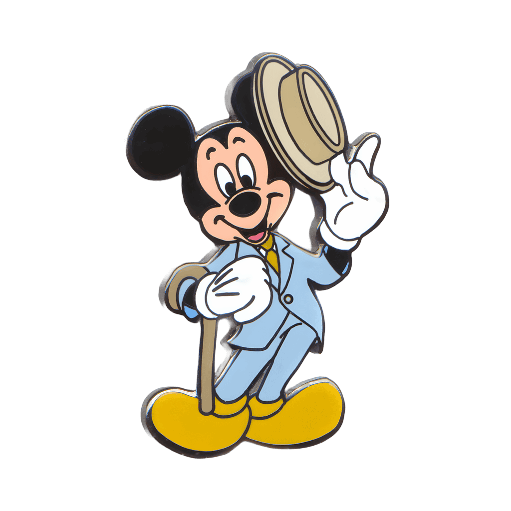 Dapper Mickey in Light Blue Suit Disney pin
