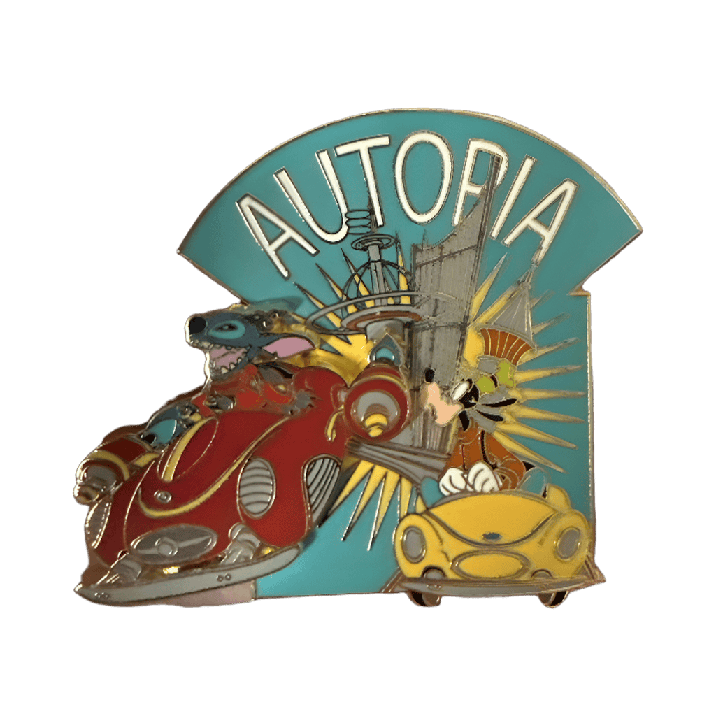 Goofy and Stitch Disney pin