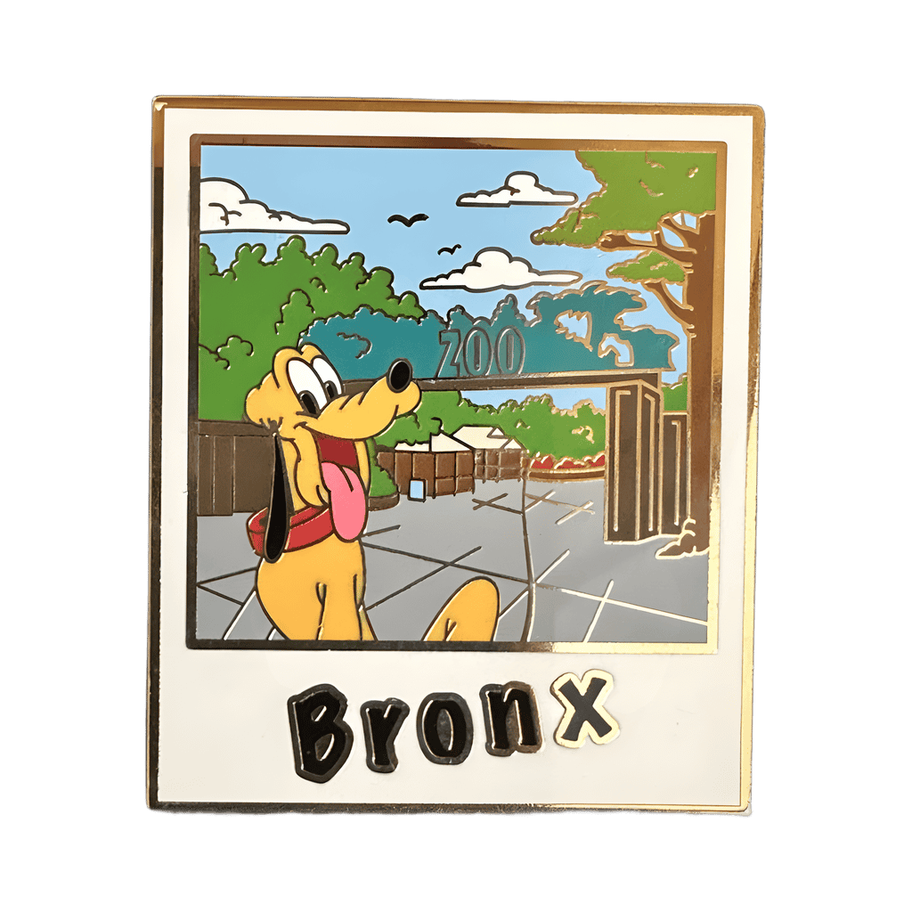 Pluto Bronx Zoo Disney pin