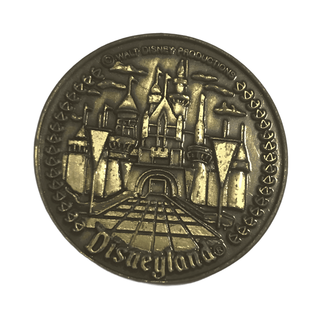Bronze - Sleeping Beauty Castle Coin Disney pin
