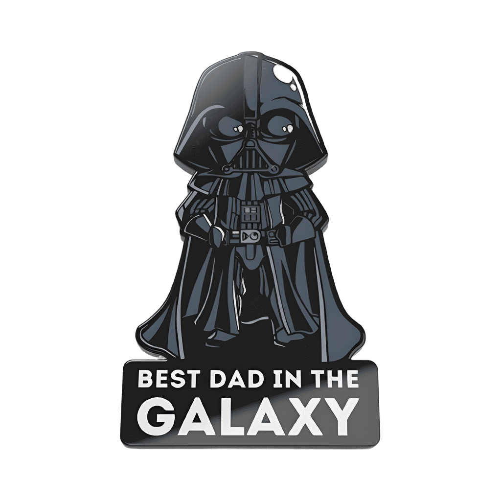 Best Dad in the Galaxy Disney pin