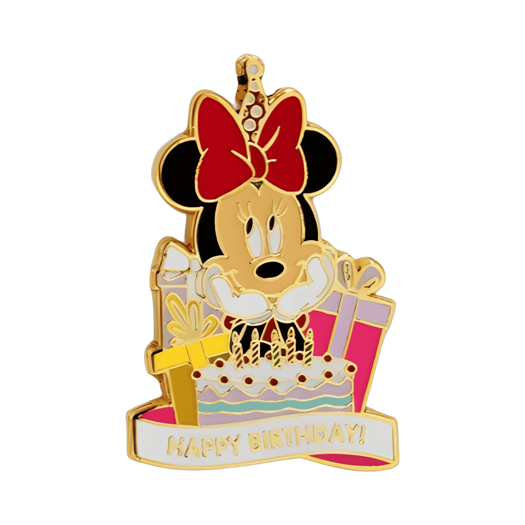 Minnie Mouse Birthday Disney pin