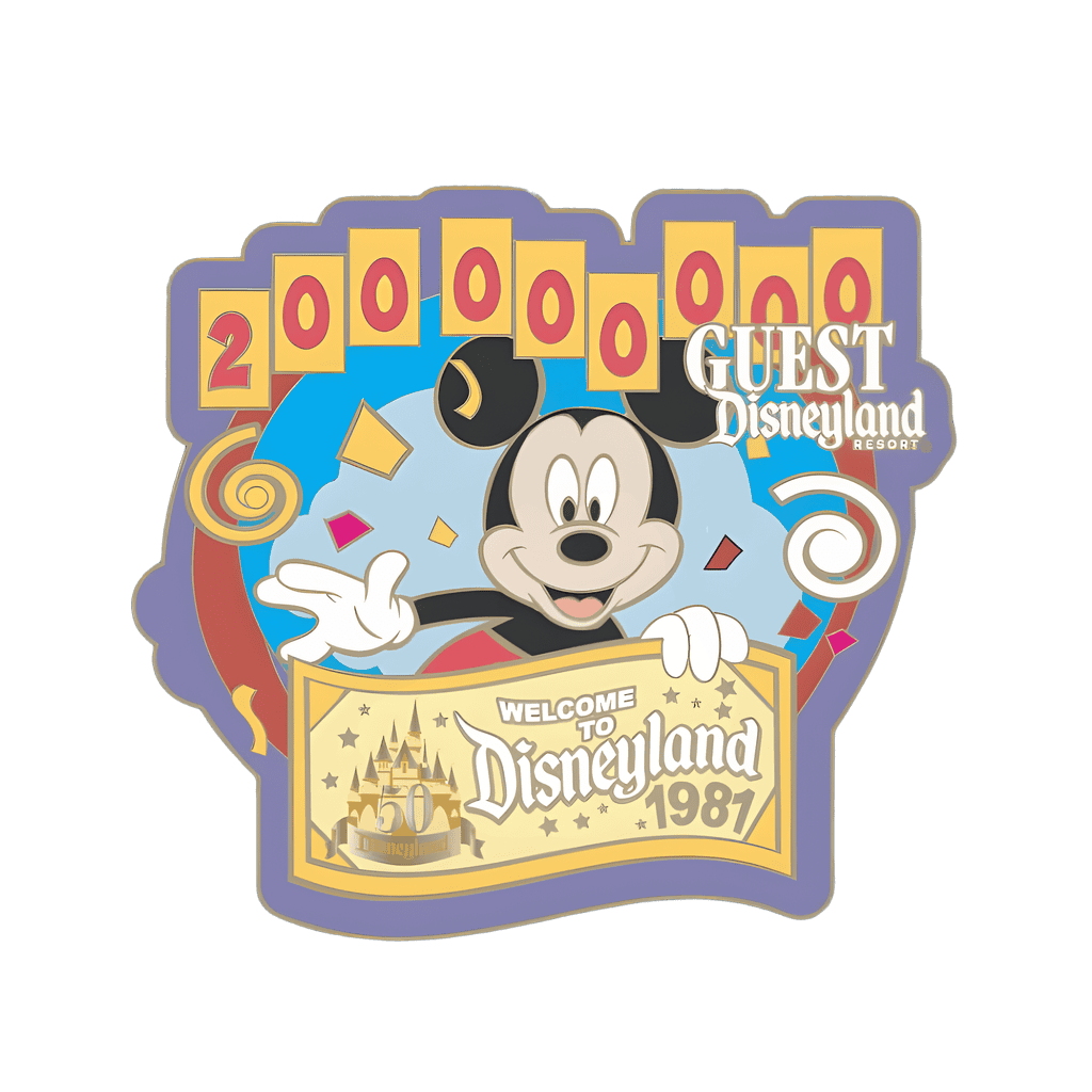 200,000,000 Disneyland Guest Disney pin