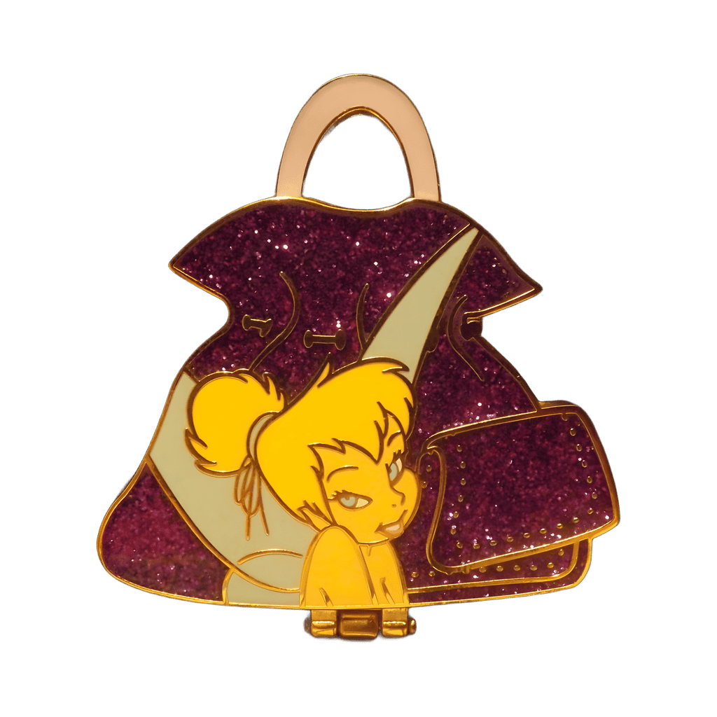 Purple Tinker Bell Purse Disney pin