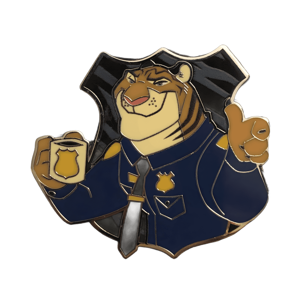 Officer Fangmeyer Disney pin