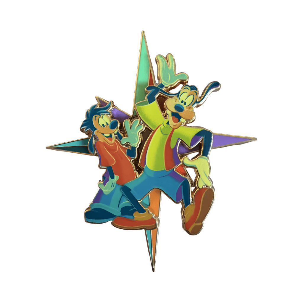 Max and Goofy Disney pin