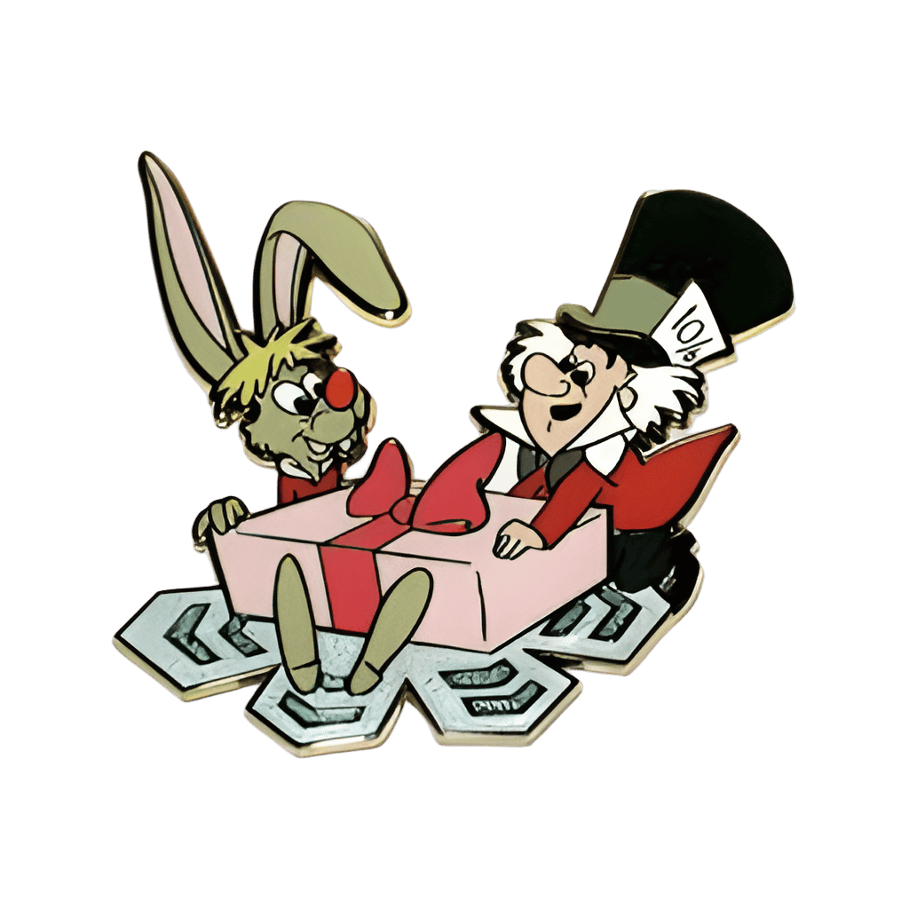 Mad Hatter and March Hare Disney pin