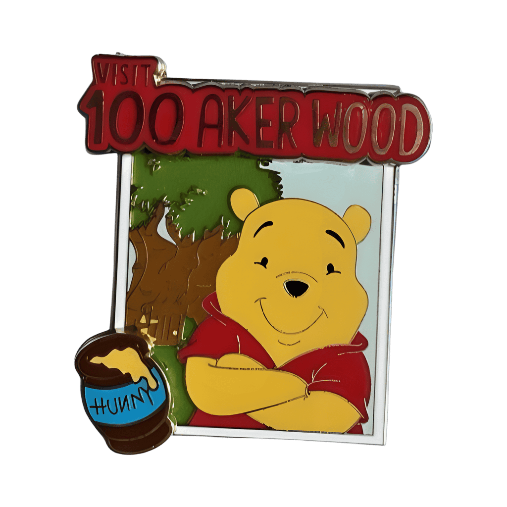 Winnie the Pooh - Visit 100 Acre Wood Disney pin