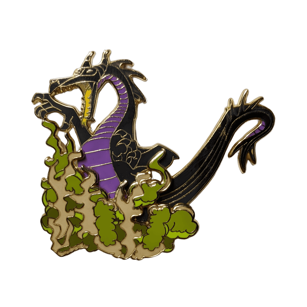Maleficent Dragon Swivel Disney pin