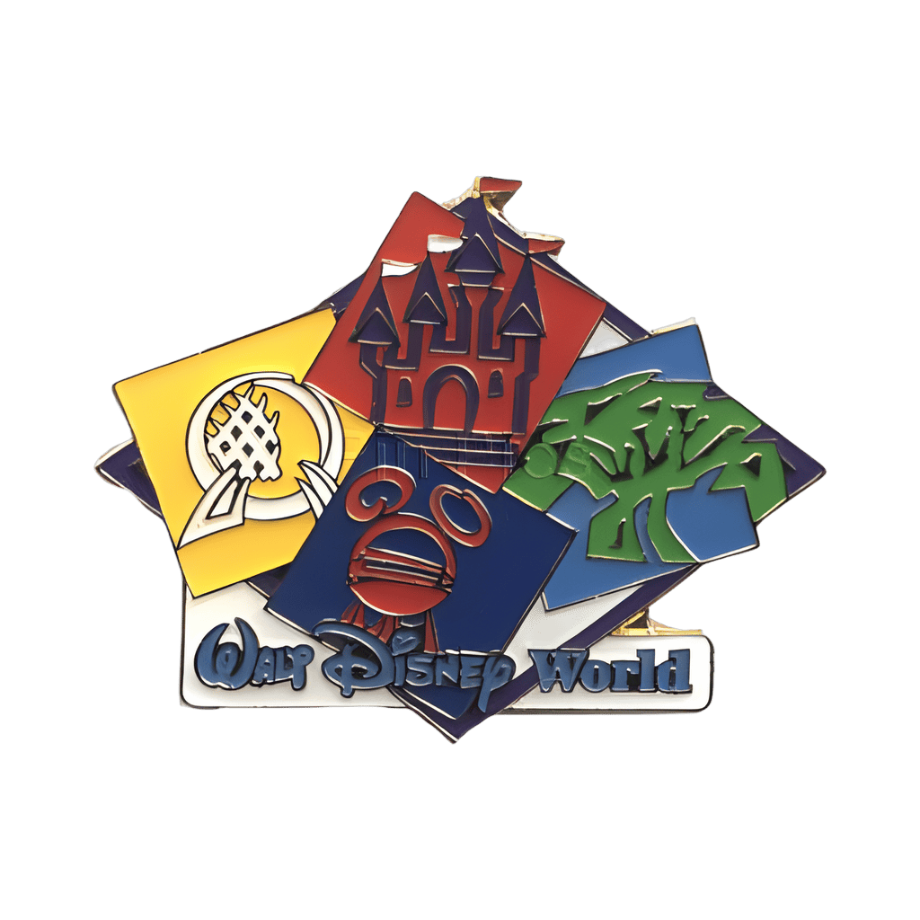 Walt Disney World Four Parks, One World Icons Disney pin