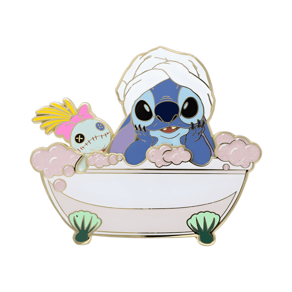 Disney Bathtime Pups Stitch Disney pin