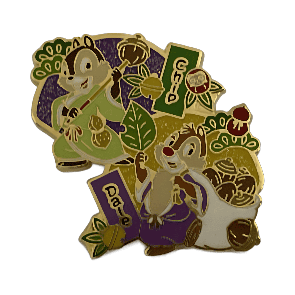 Chip & Dale Disney pin