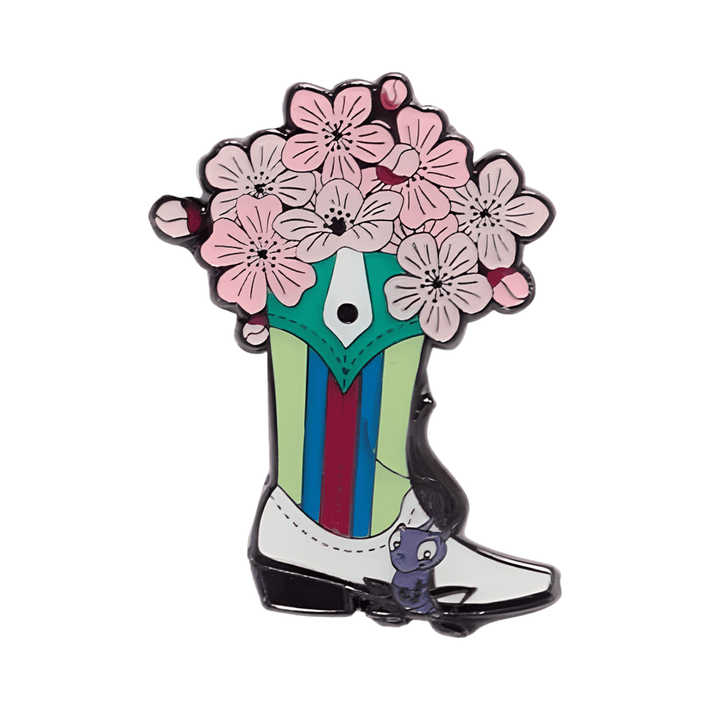 Mulan Princess Boot Bouquet Disney pin
