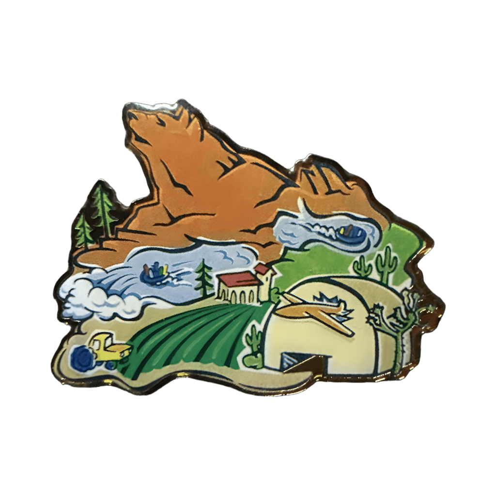 Condor Flats Grizzly Peak Disney pin