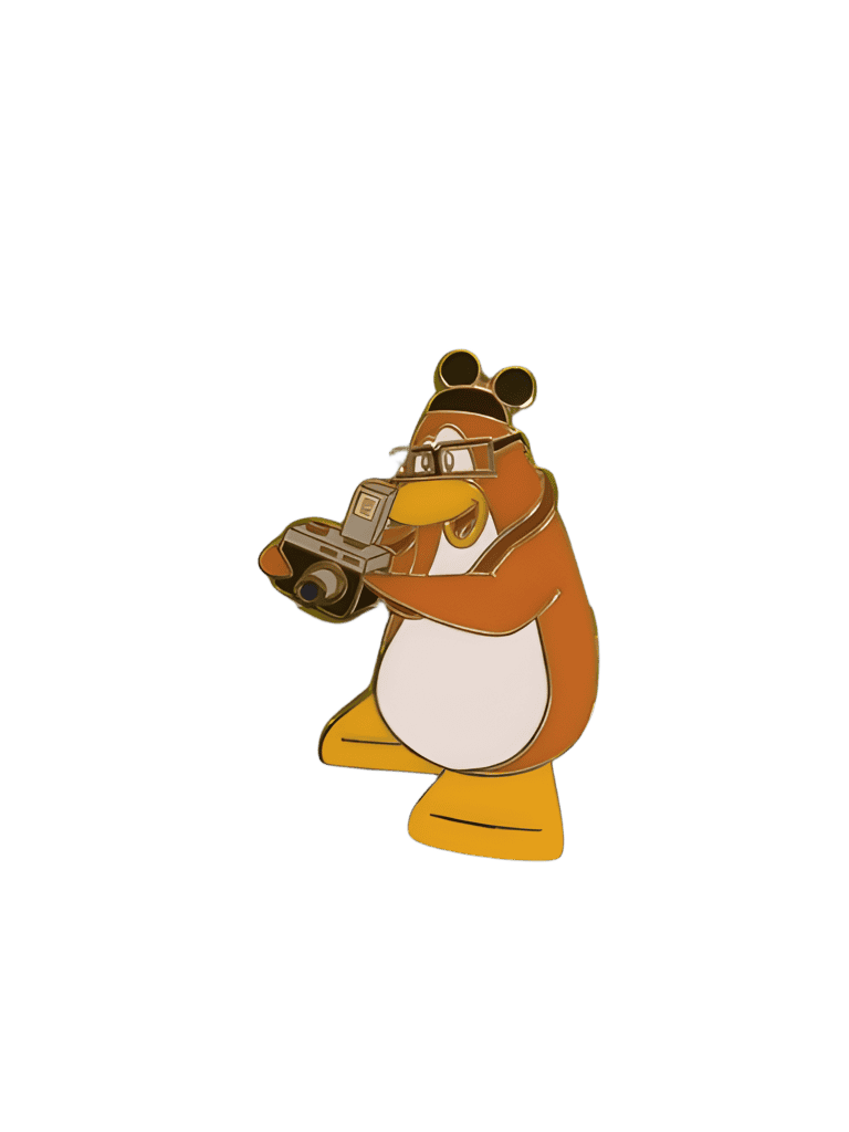 Club Penguin Mystery Tourist Disney pin