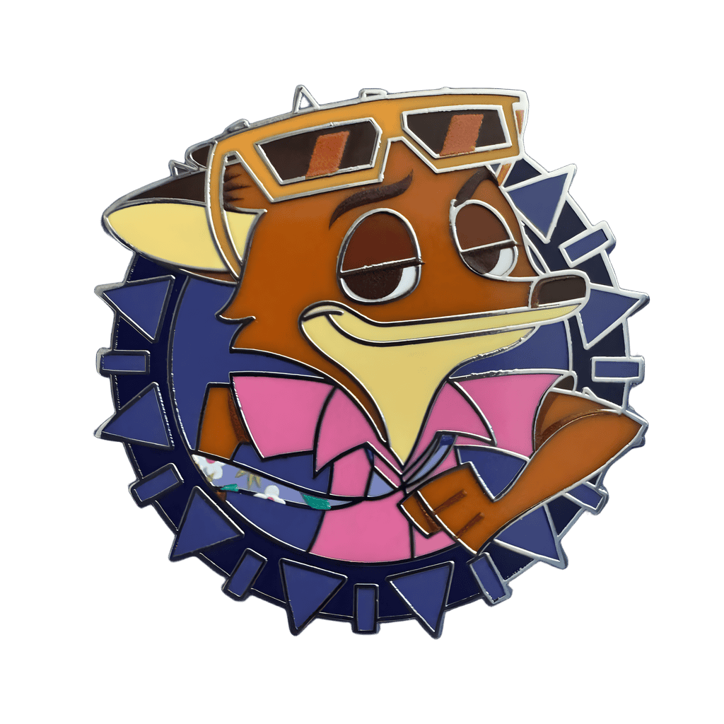 Nic Wilde Disney pin