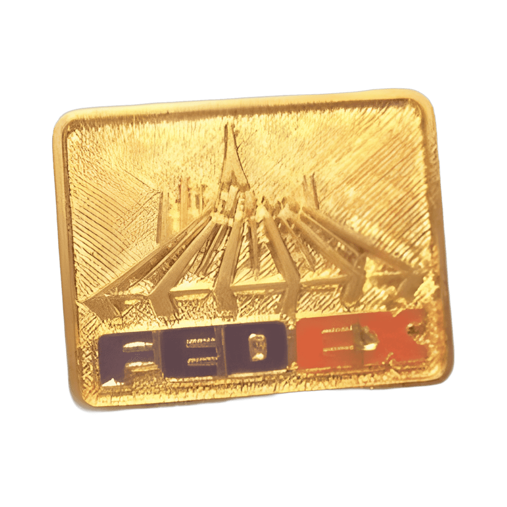 Space Mountain FedEx Sponsor Pin Disney pin