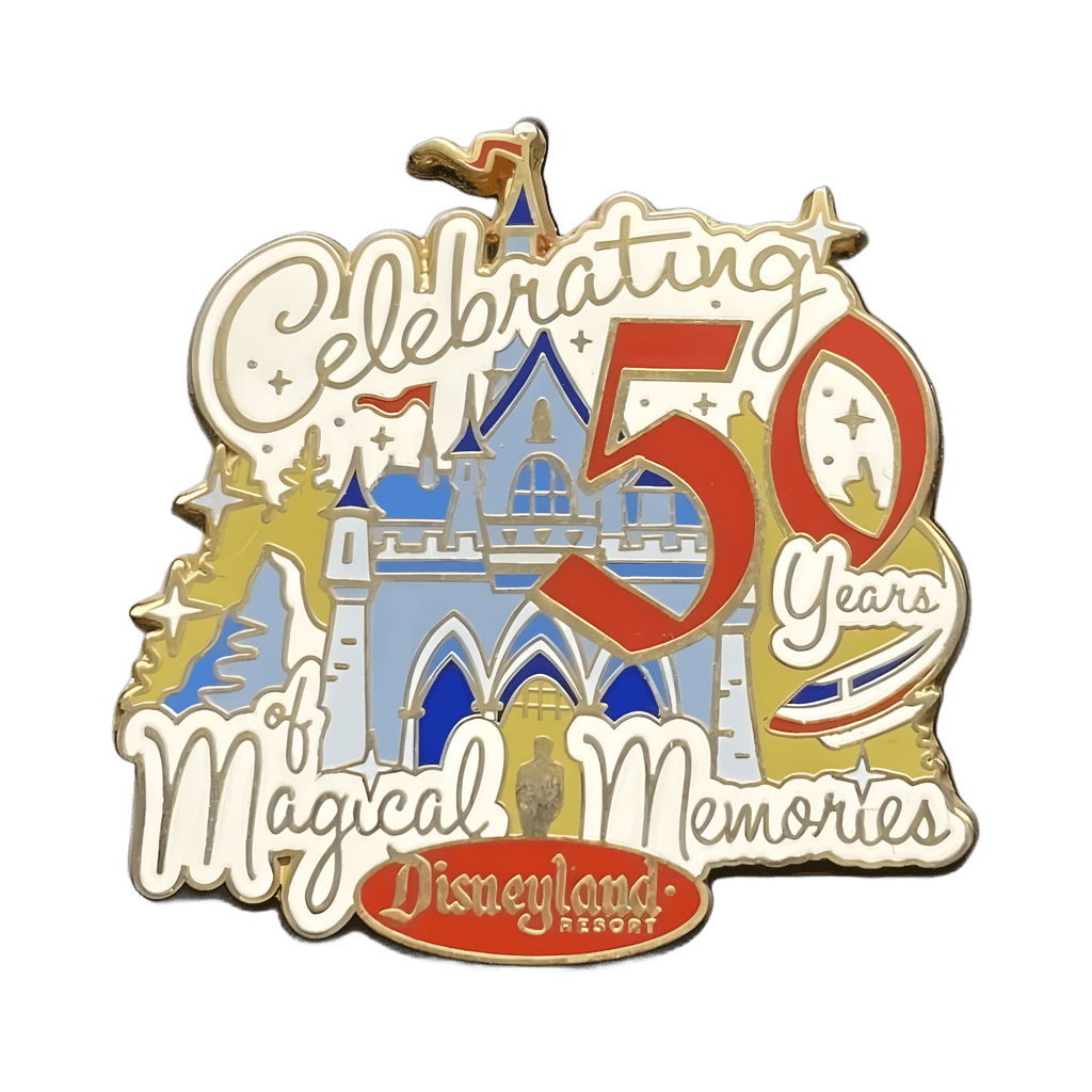 Castle - Celebrating 50 Years of Magical Memories Disney pin