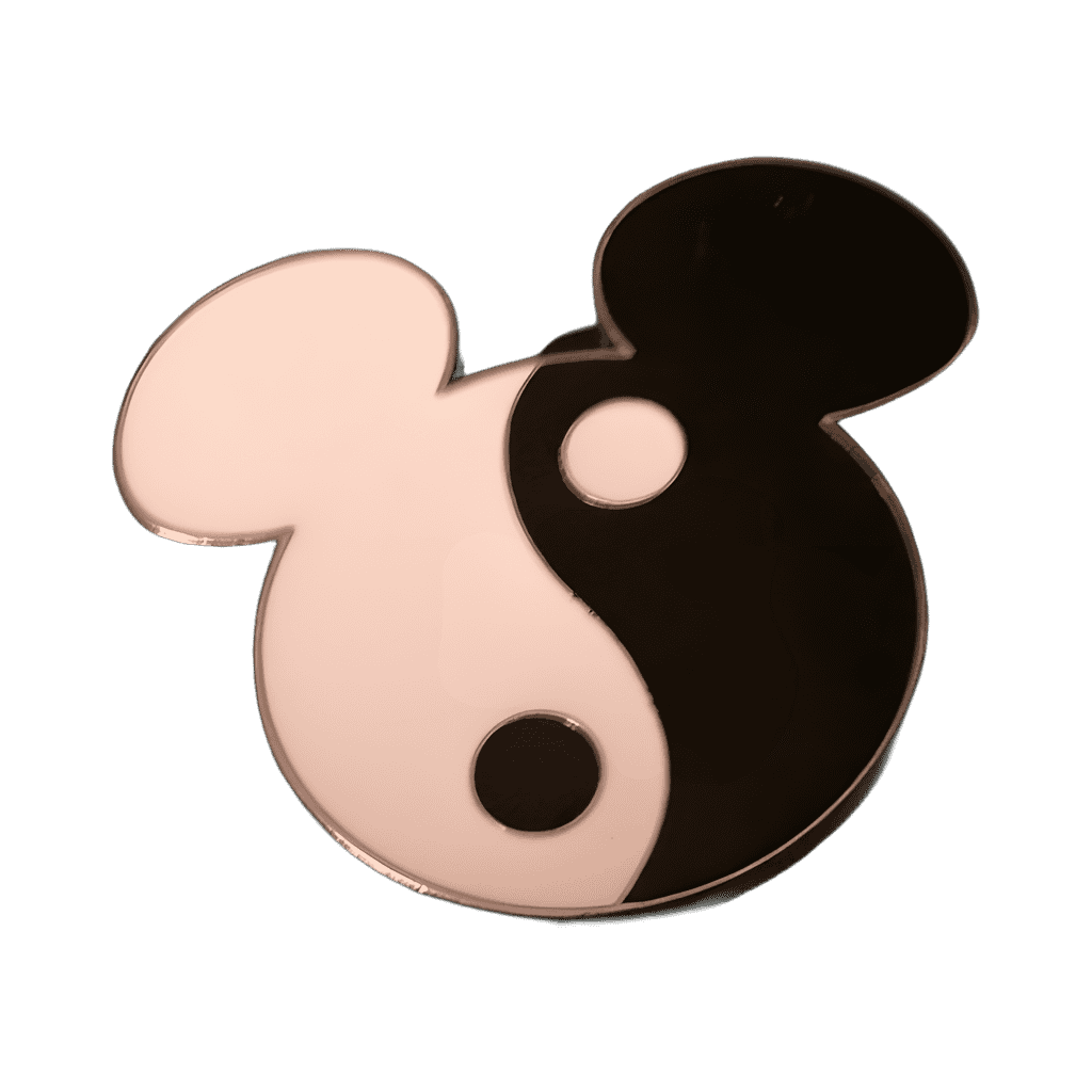 Yin & Yang Mickey Icon Disney pin