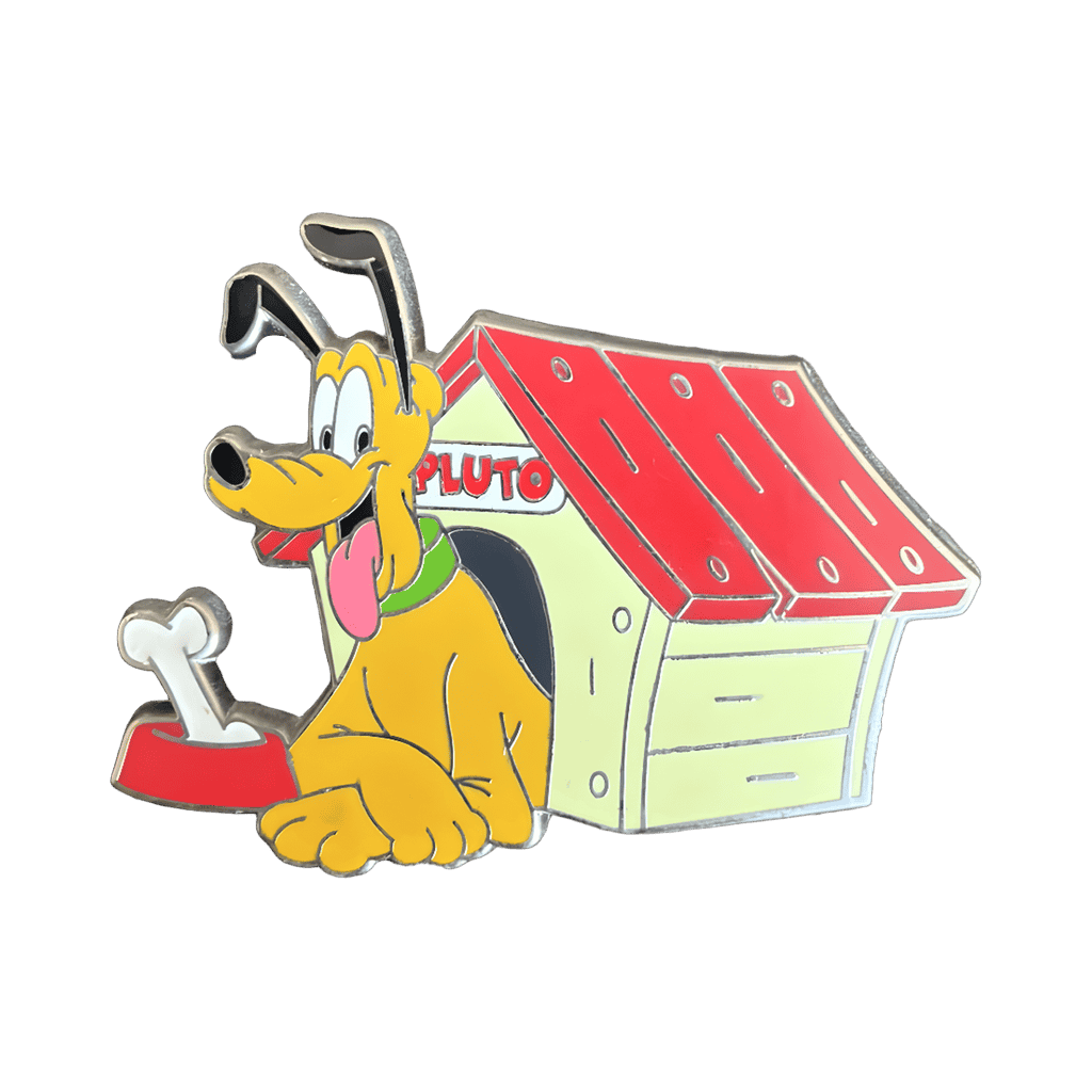 Pluto in Doghouse Disney pin