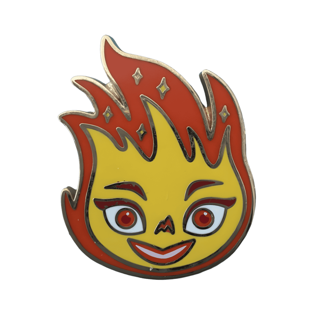 Ember Face Pixar Studio Store Disney pin