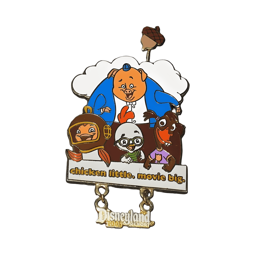 Opening Day “chicken little. movie big.” Dangle Disney pin