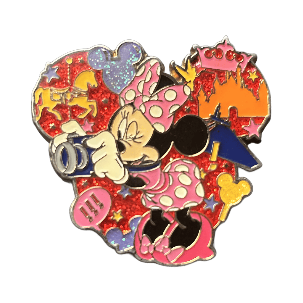 Minnie Mouse Taking Picture Disney pin