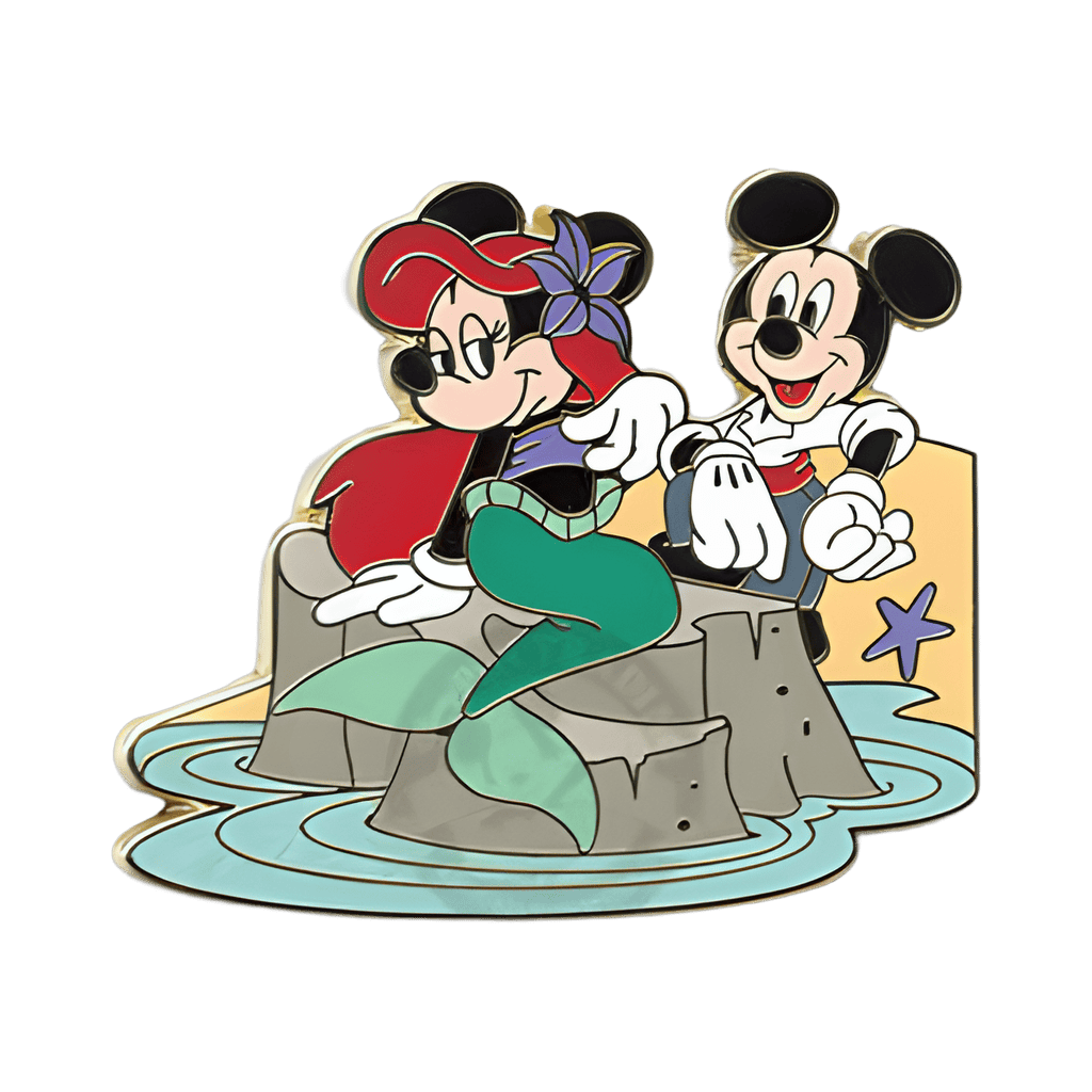 Ariel and Prince Eric Disney pin