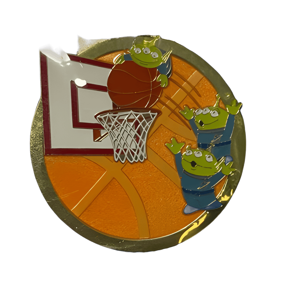 A2 - Aliens Basketball Medal Disney pin
