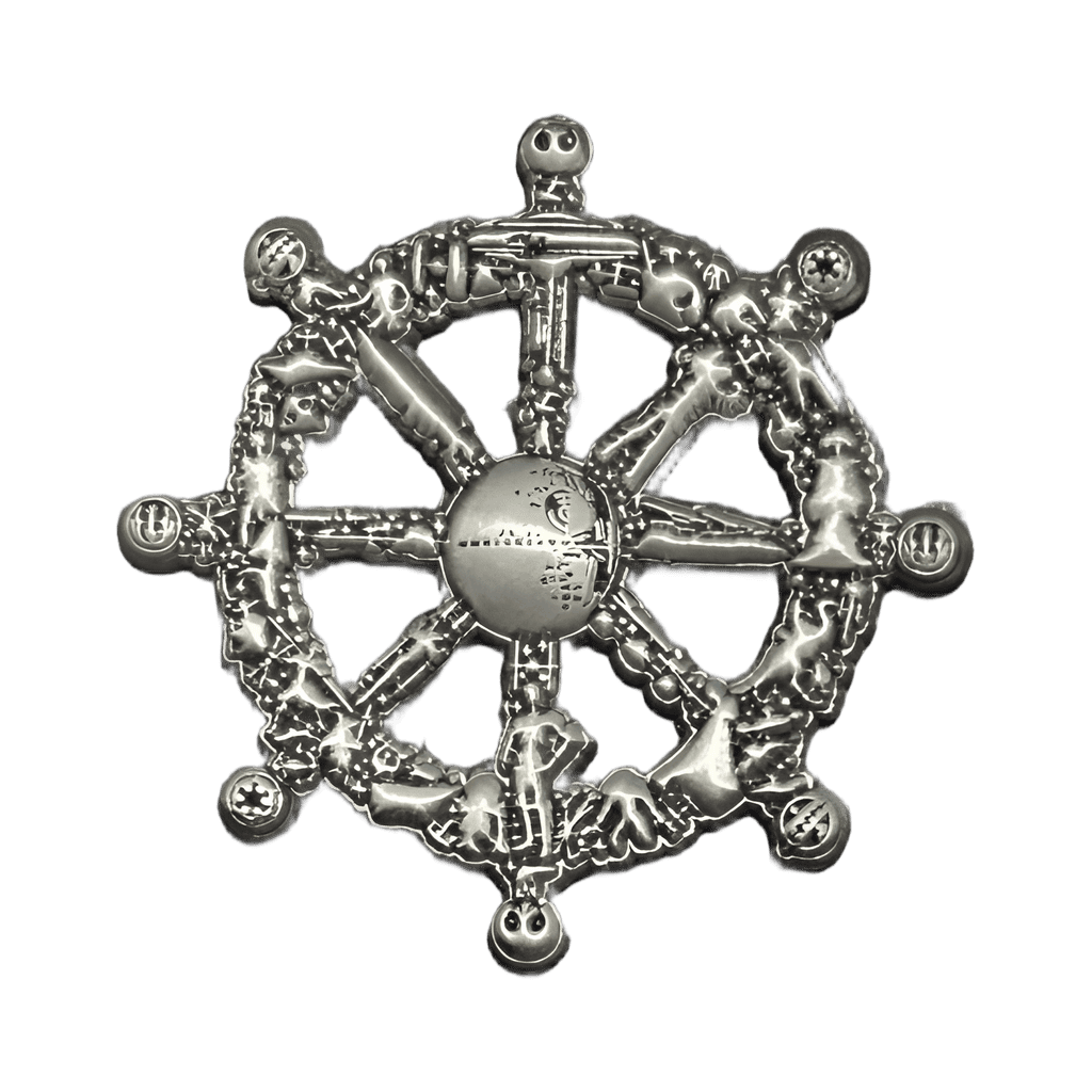 Sculpted Deathstar Wheel Disney pin