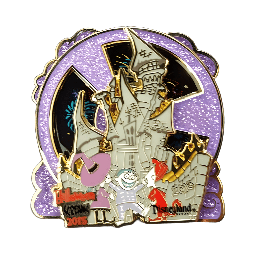 Lock, Shock and Barrel with Twisted Castle Disney pin