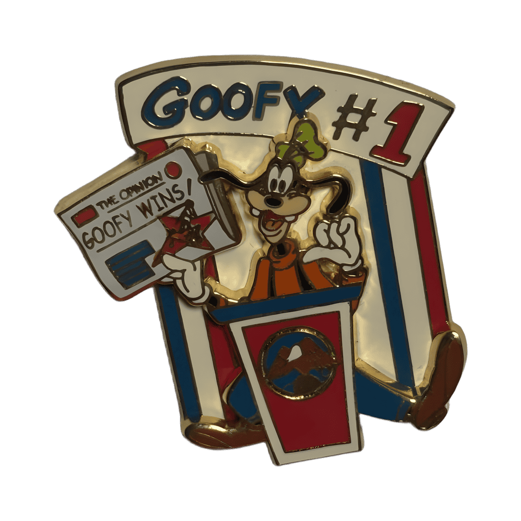 Goofy #1 - Goofy wins Disney pin