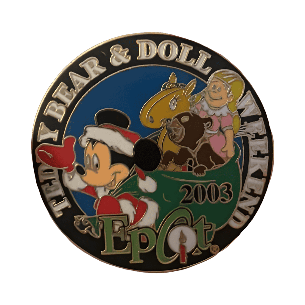 Santa Mickey Mouse Disney pin