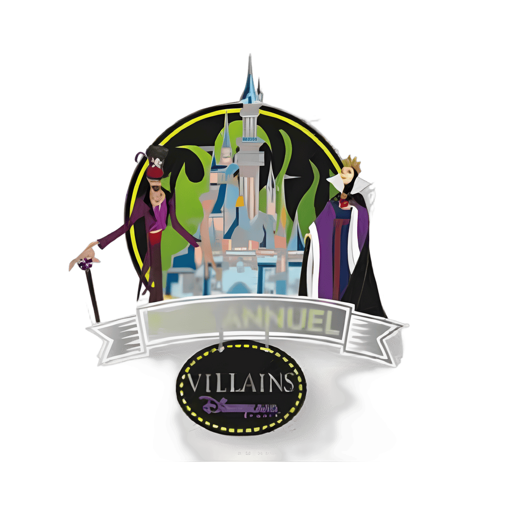 Dr. Facilier & Evil Queen Disney pin