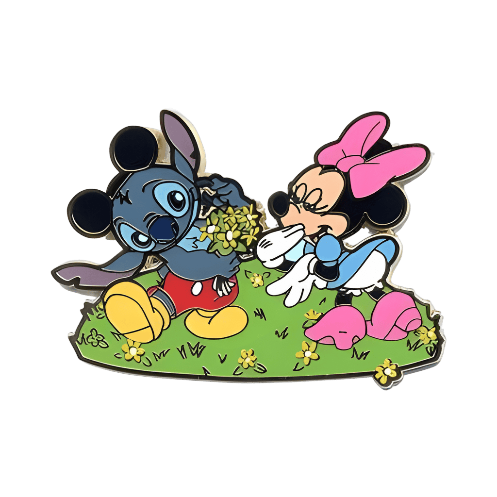Stitch foolin Minnie Disney pin