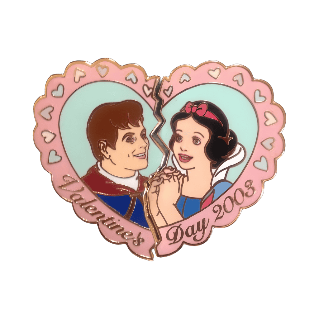 Valentine's Day 2003 Pin Set #2 - Snow White & The Prince Disney pin