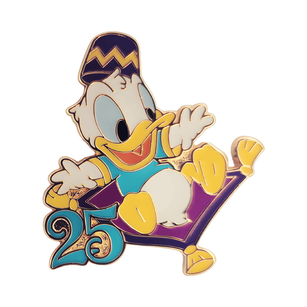 25th Anniversary - Magic Carpets - Donald Duck Disney pin