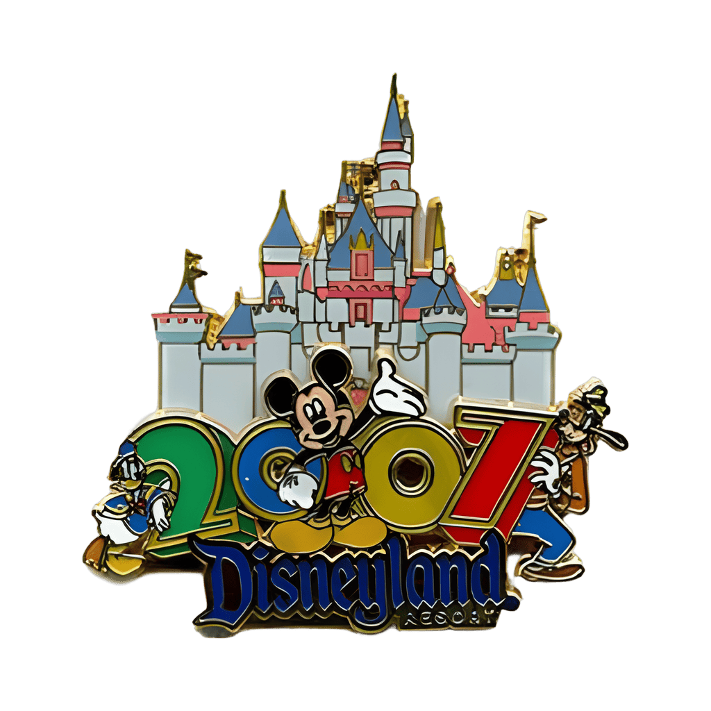 Sleeping Beauty Castle - Donald, Mickey, Goofy Disney pin