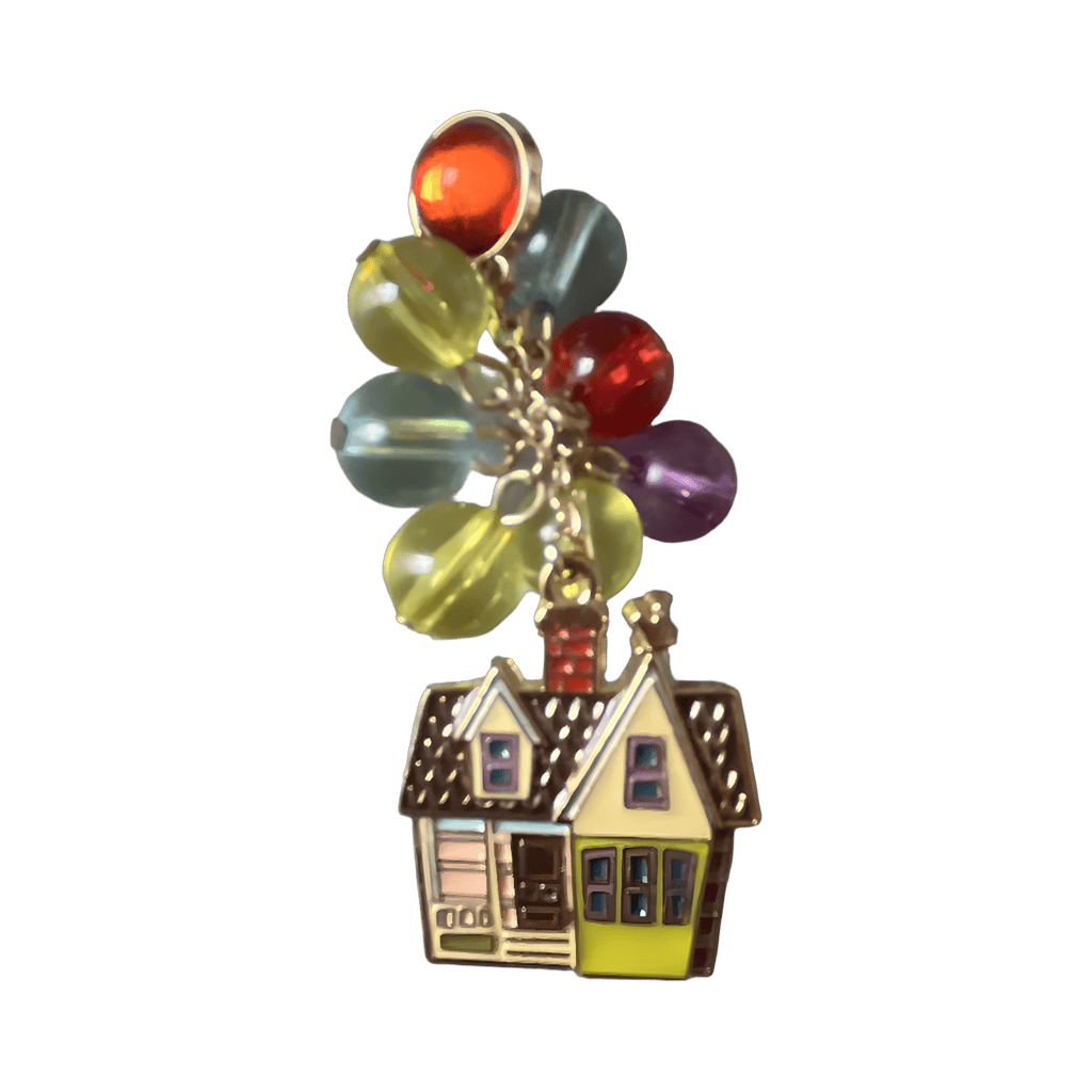 Up house with beaded balloons Disney pin