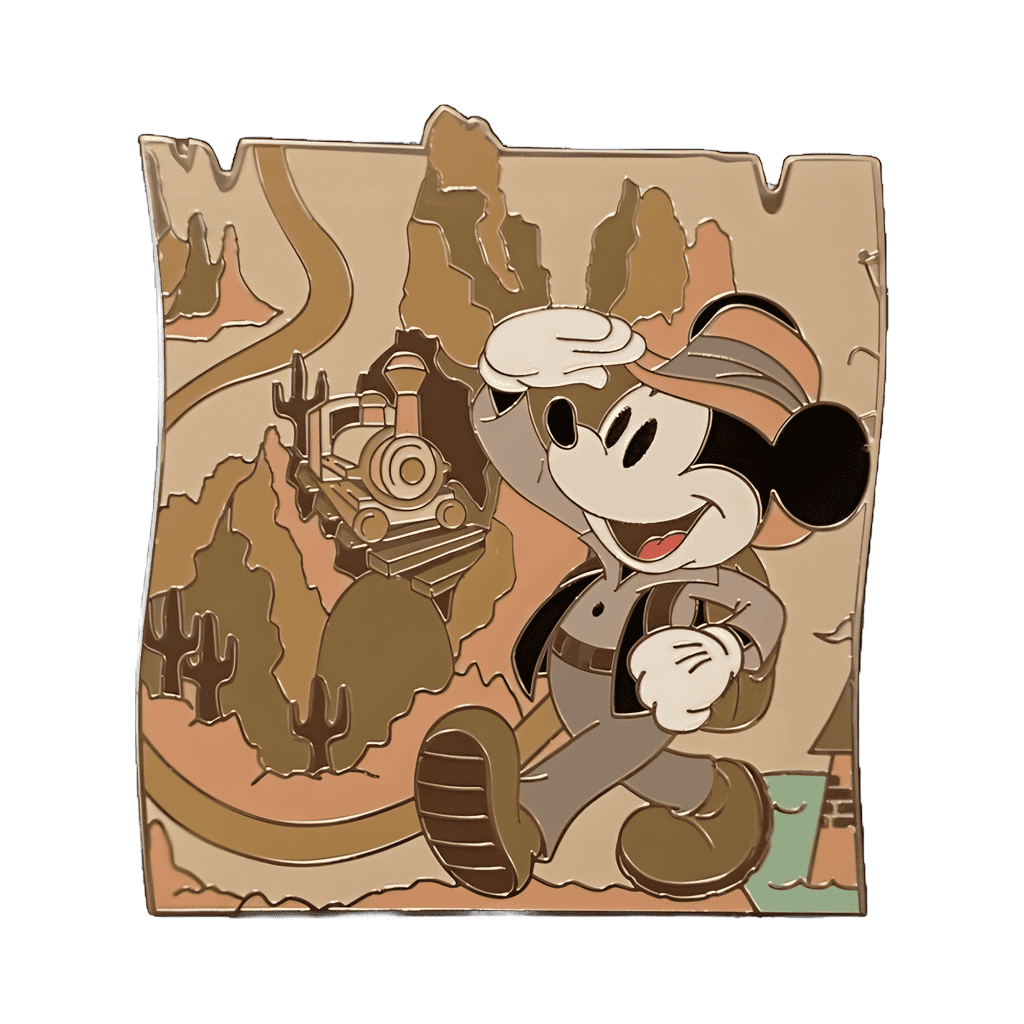 Frontierland, Mickey Mouse Disney pin