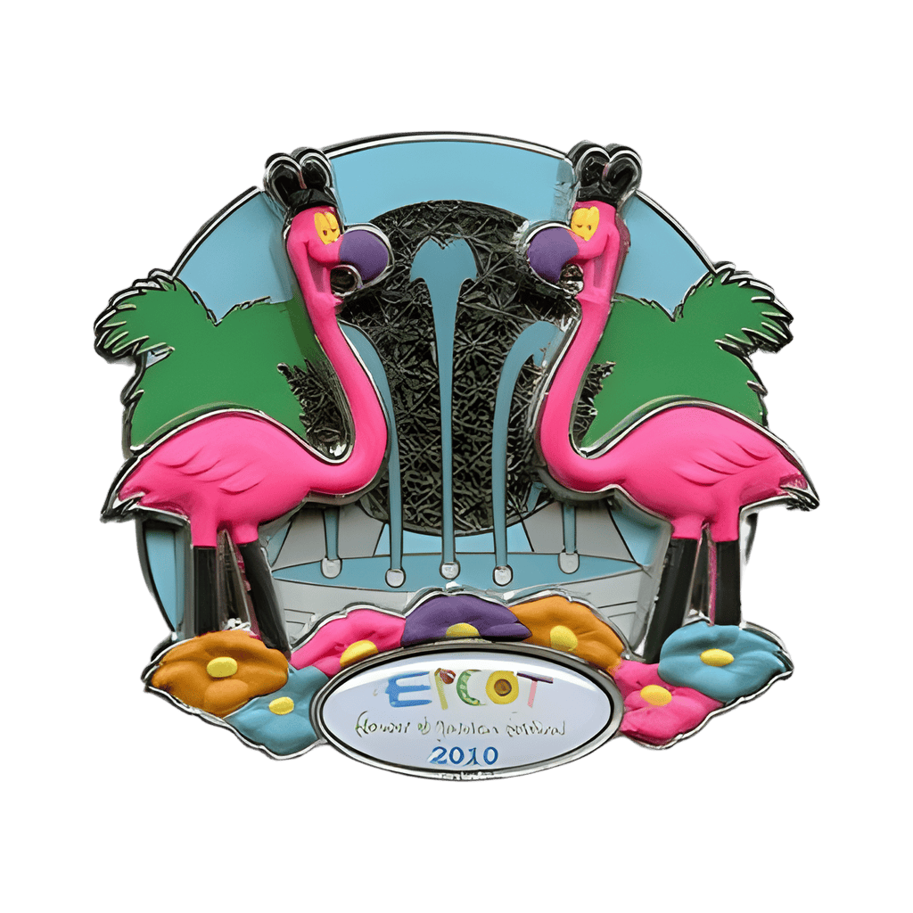 Flamingos Disney pin