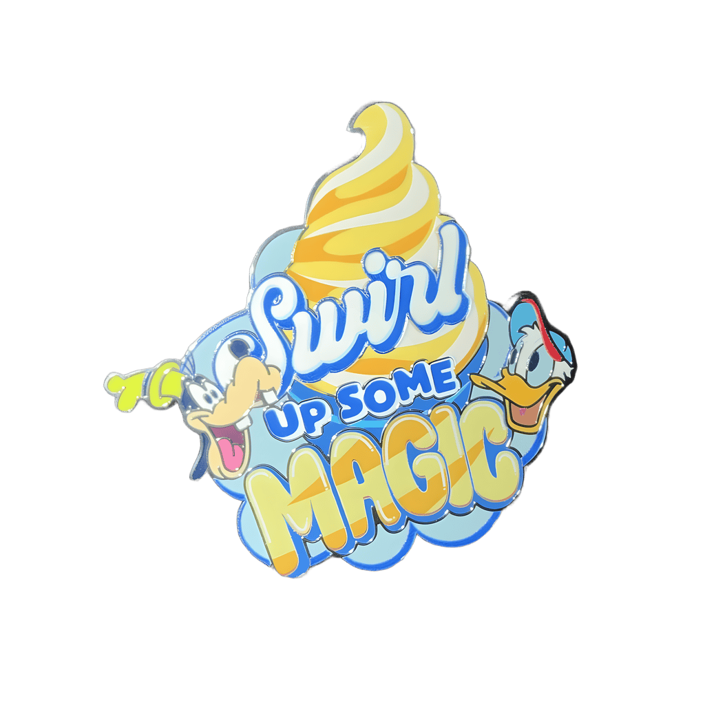 Goofy and Donald Swirl Up Some Magic Disney pin