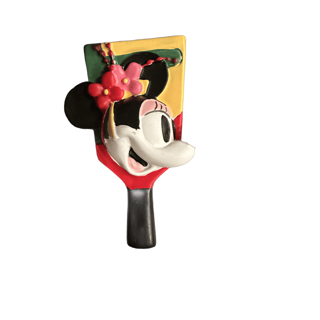 3D Minnie Hagoita Disney pin