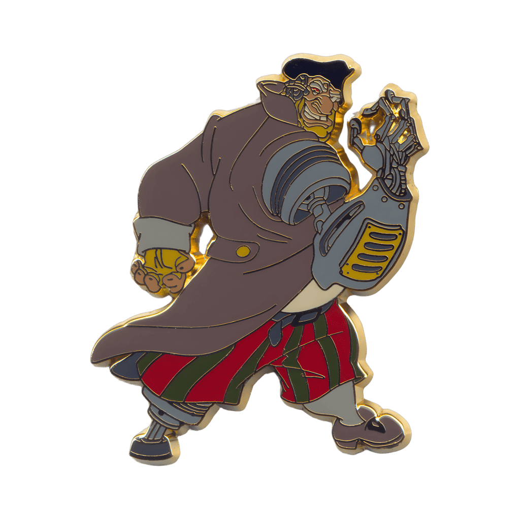 John Silver Disney pin