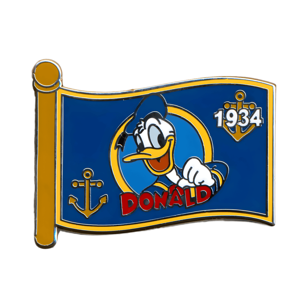 Donald Duck 1934 Disney pin